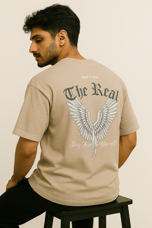 The-Real Oversize Grey T-Shirt